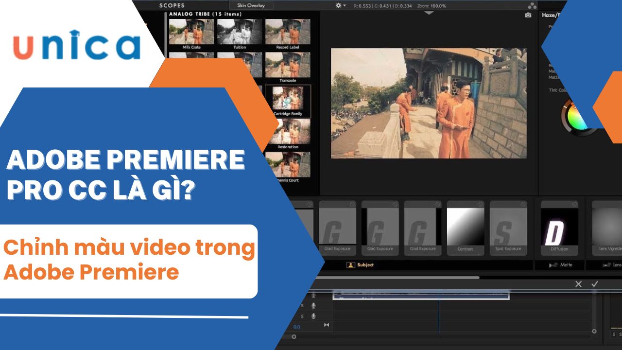 3 Bước chỉnh màu video trong Adobe Premiere Pro