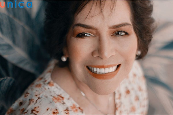 Kết quả xoá nếp nhăn trong Photoshop