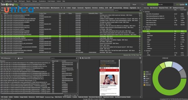 Screaming Frog SEO Spider