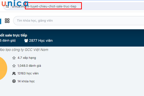 Đường dẫn chính có chức năng dẫn đến nội dung