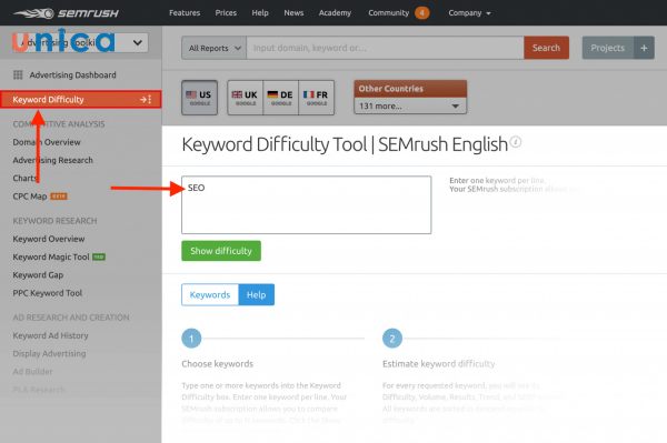 Keyword Difficulty Tool