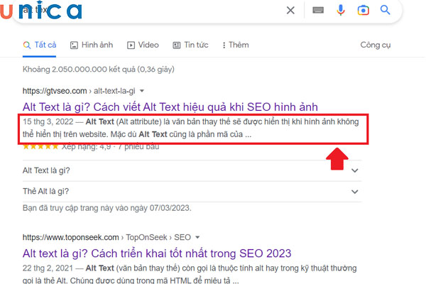 Thẻ Meta Description viết tốt sẽ giúp cải thiện hiệu quả SEO
