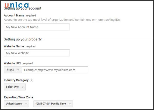 Cài đặt các công cụ Google như Analytics hay Search Console