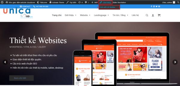 Sửa tên trang web