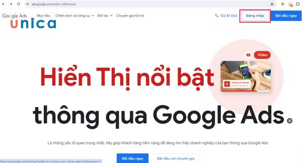 Đăng nhập vào tài khoản Gmail