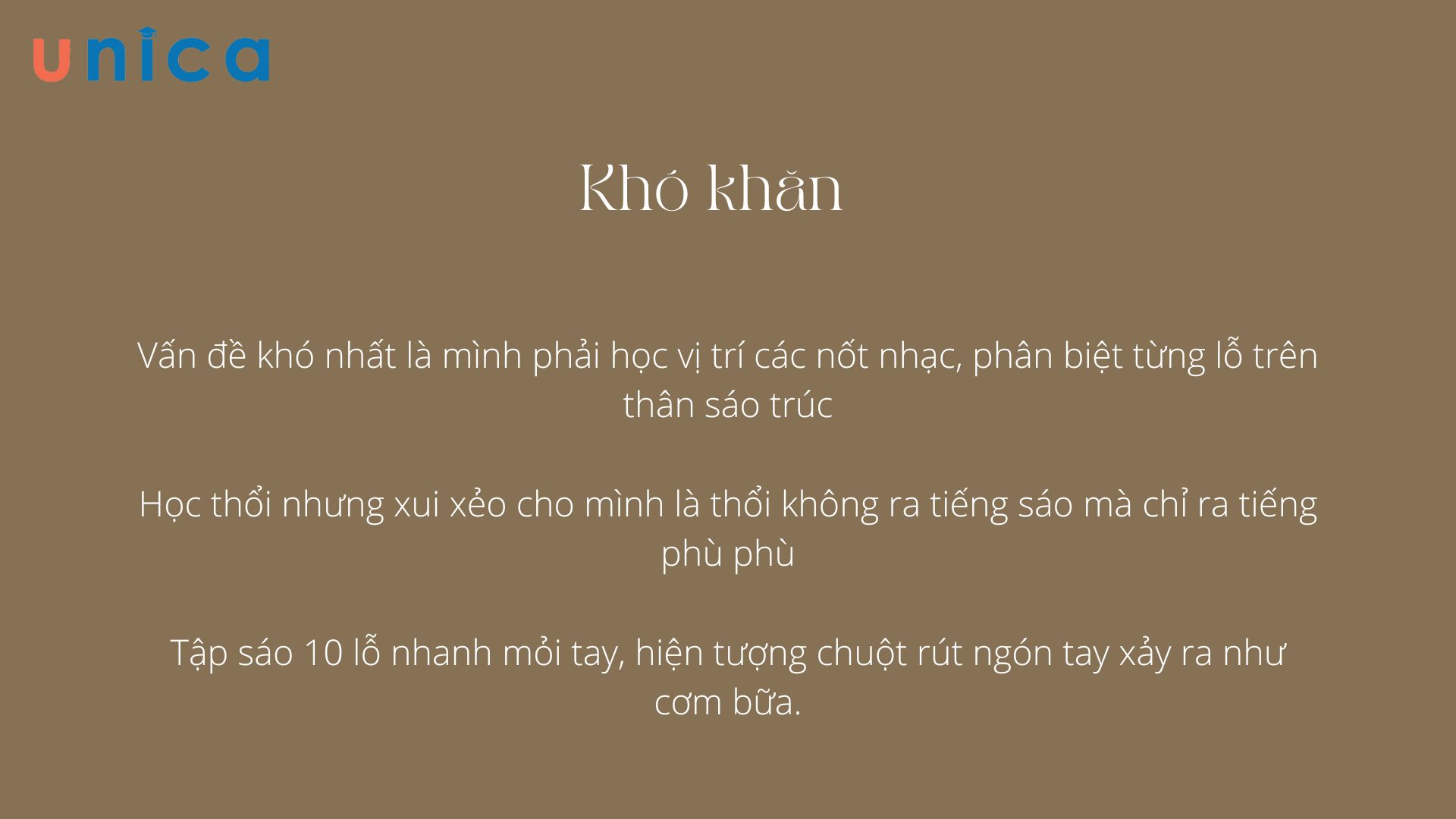 Khó khăn khi mới học