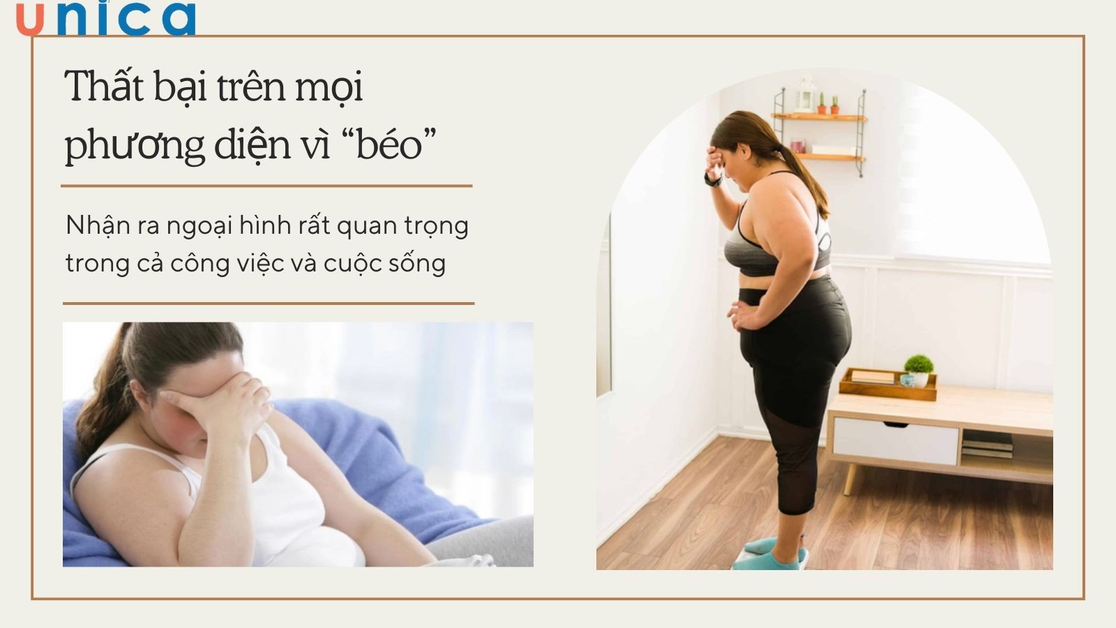 Thất bại trên mọi phương diện vì quá béo