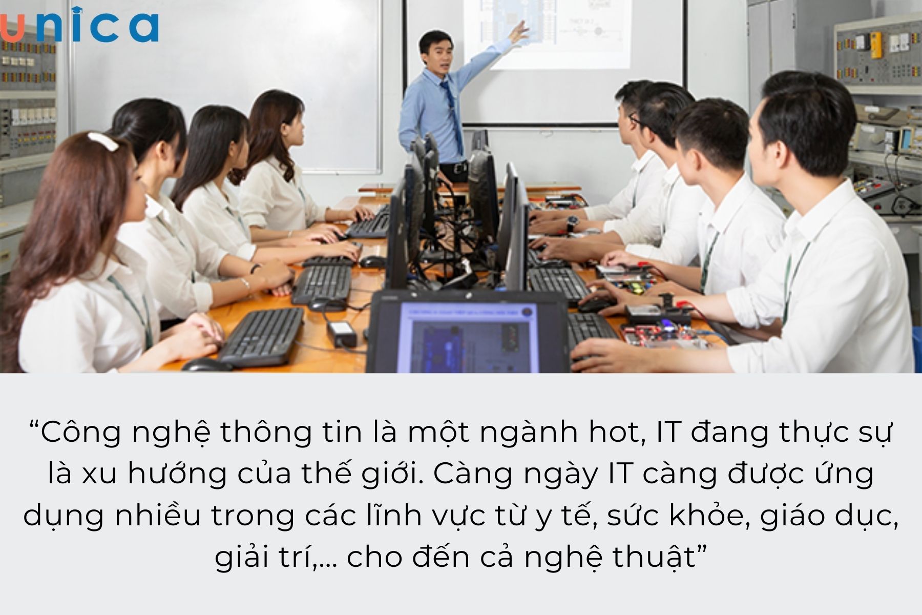 Công nghệ thông tin là một ngành hot
