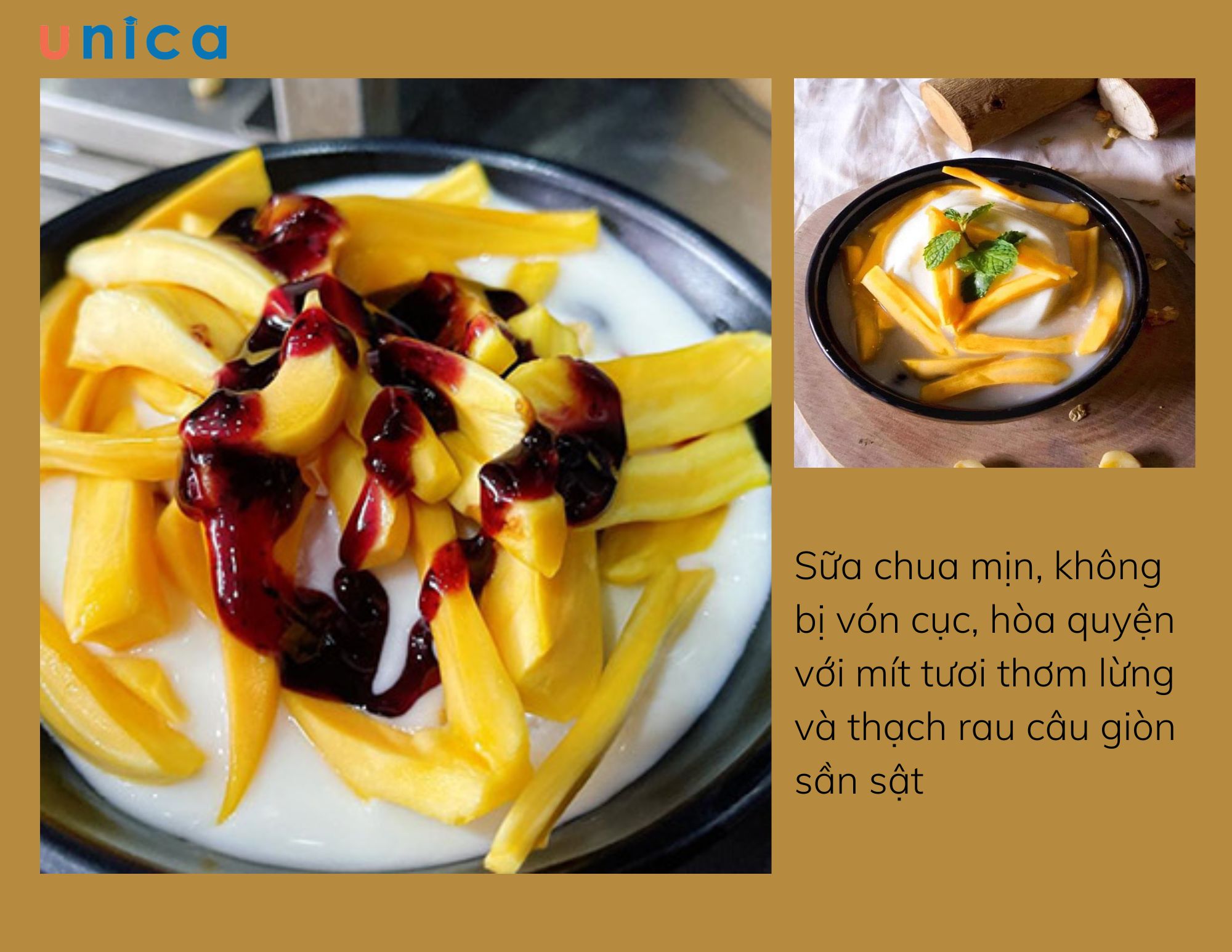 Thành công với món sữa chua mít