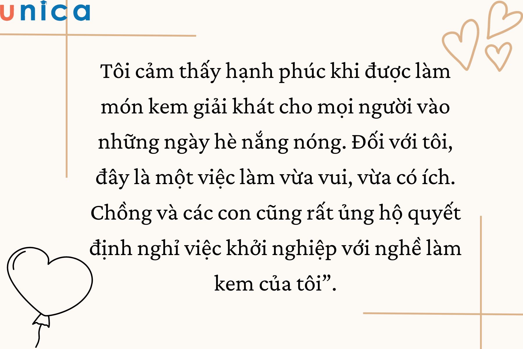 Đam mê khởi nghiệp làm kem kinh doanh