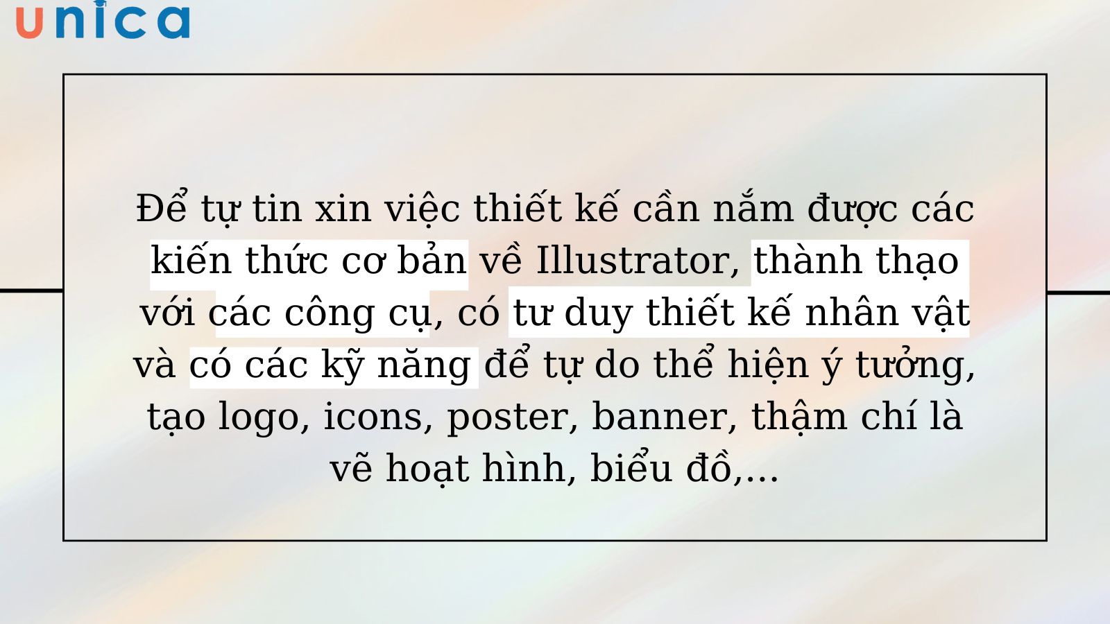 Kỹ năng cần biết để có thể đi xin việc thiết kế