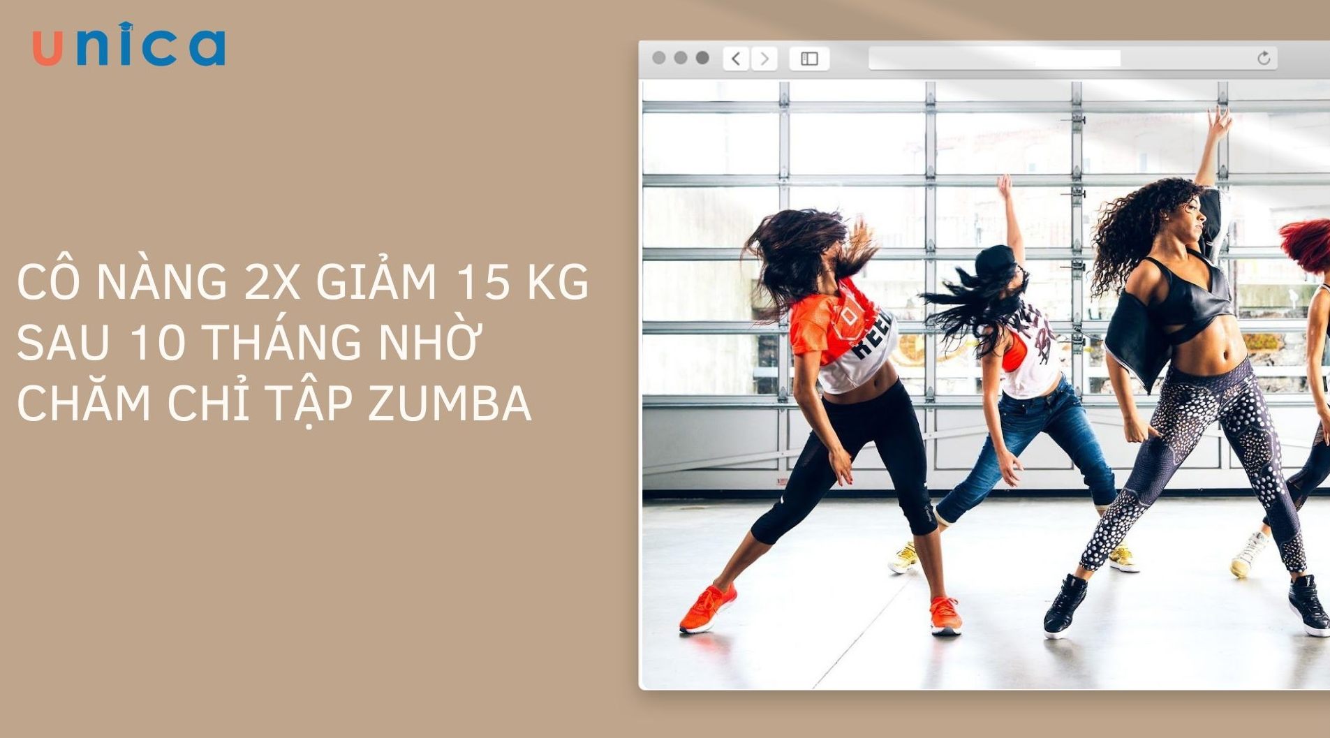 Cô nàng 2x giảm 15 kg sau 10 tháng nhờ chăm chỉ tập Zumba