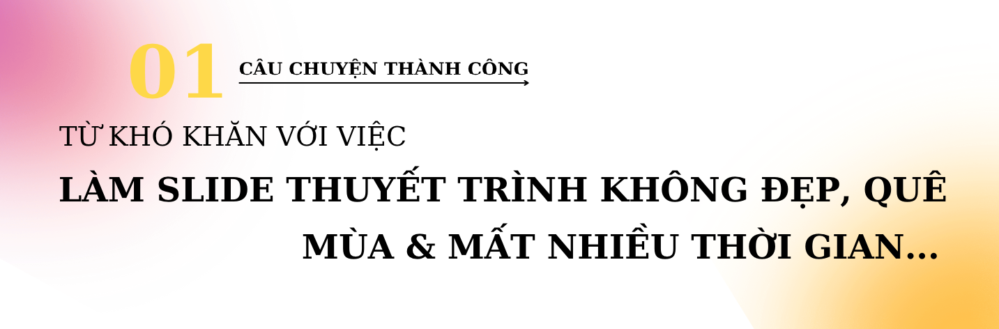 khó khăn khi làm slide thuyết trình