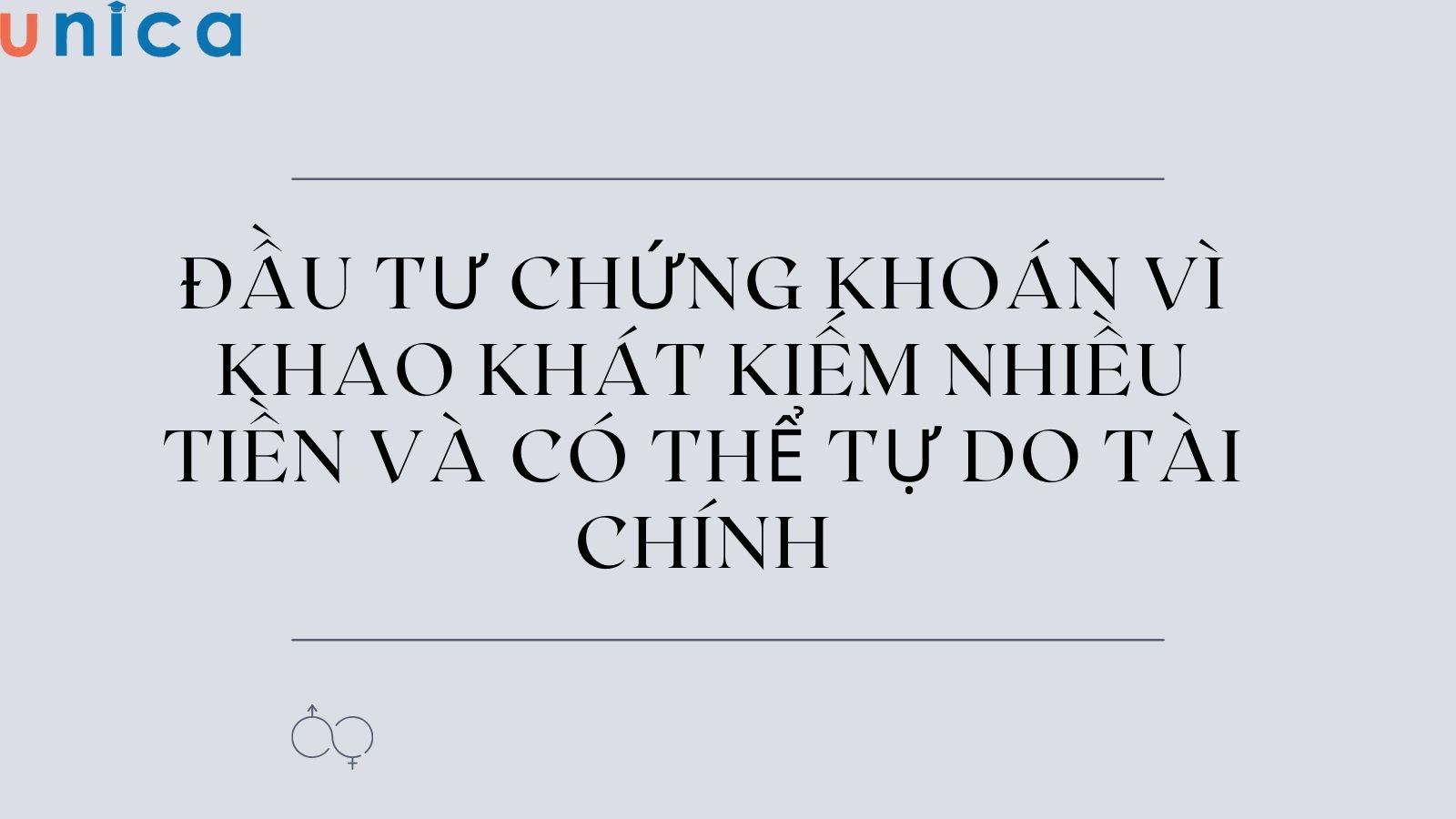 Đầu tư chứng khoán vì thấy người ta làm giàu nhanh