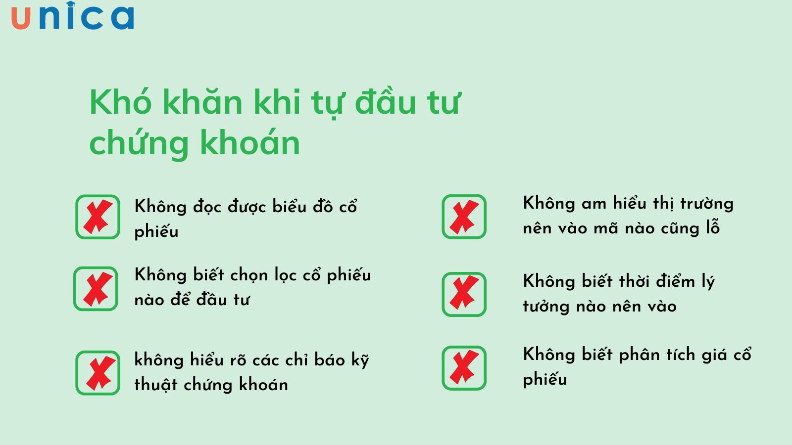 Khó khăn khi đầu tư chứng khoán mà không ai hướng dẫn