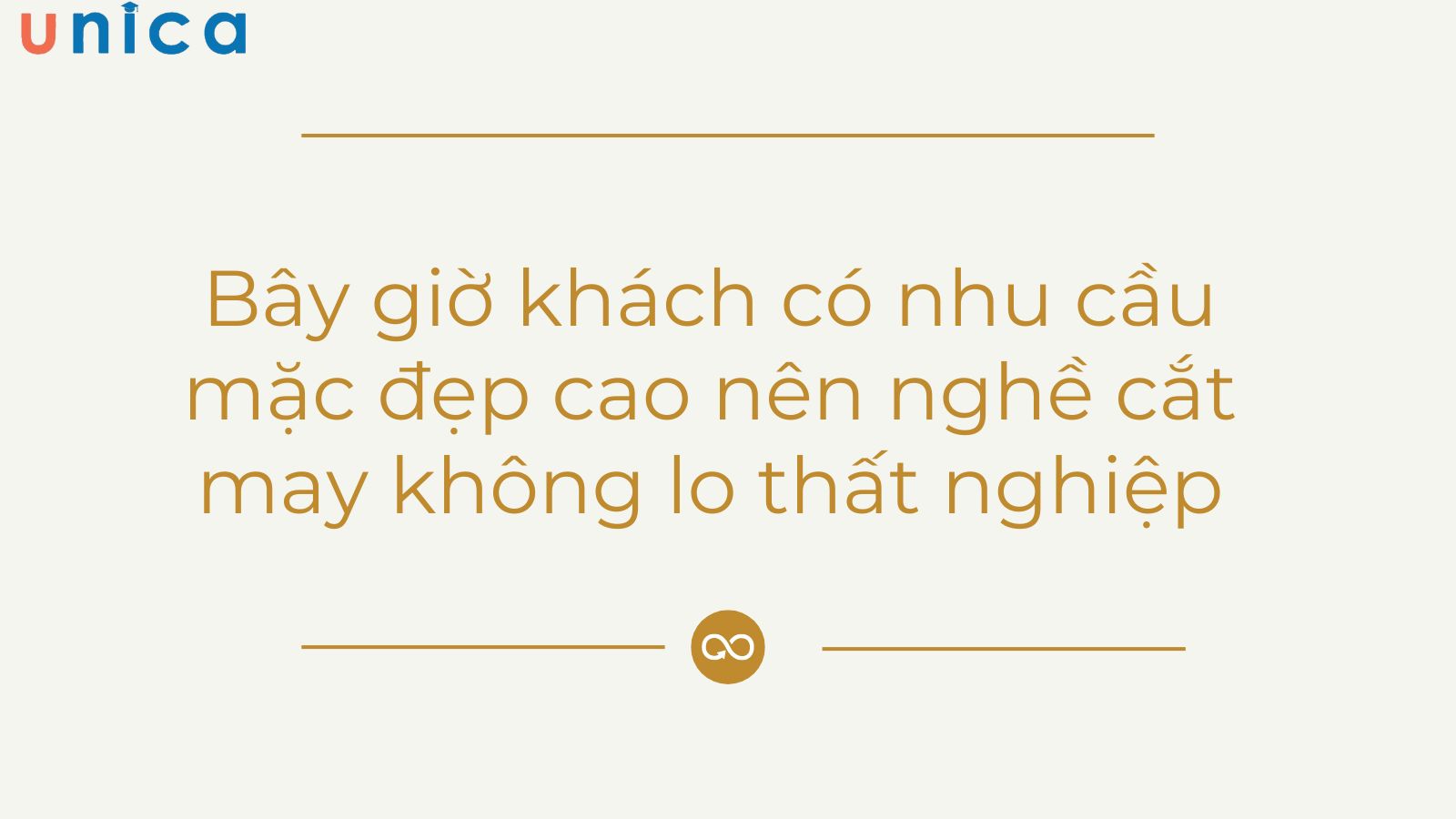 Muốn học nghề may vì thấy mọi người bảo nghề này không lo thất nghiệp