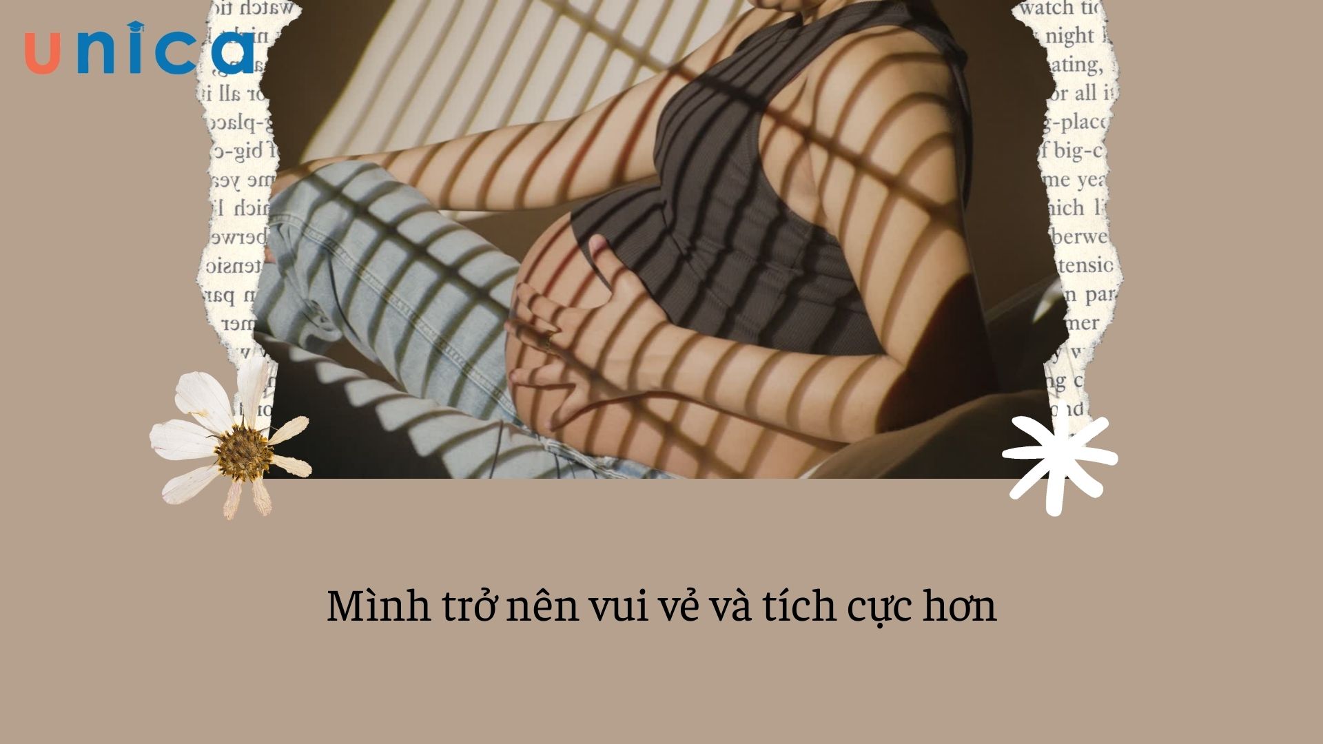 Mình trở nên vui vẻ và tích cực hơn
