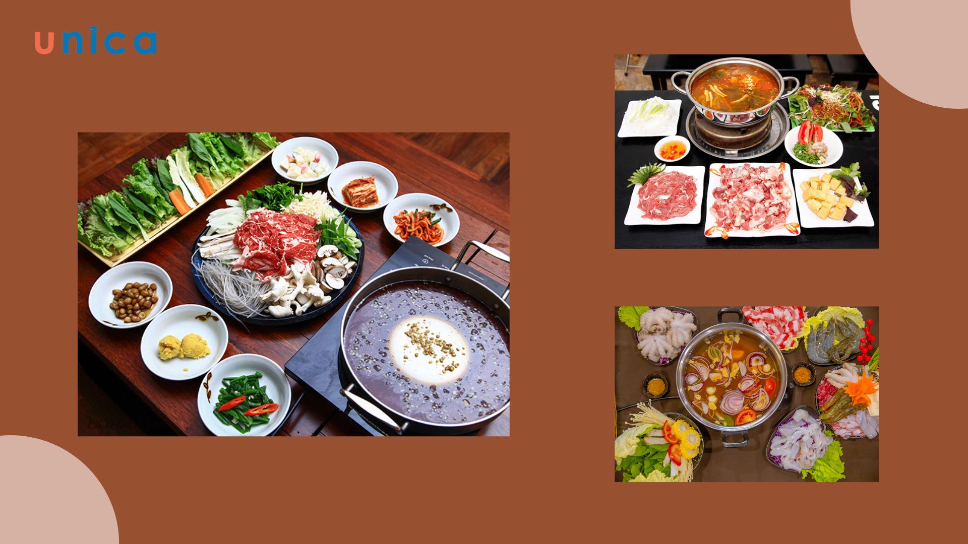 Các món lẩu mình được học