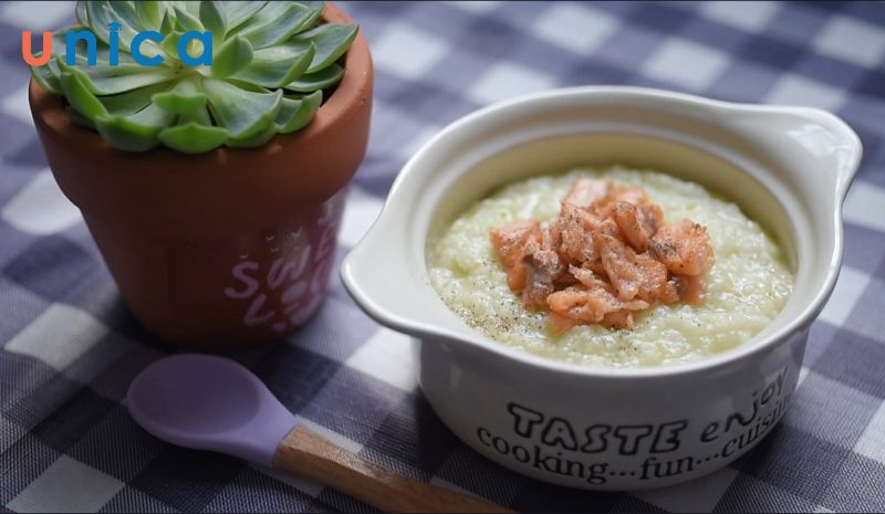 Giá trị dinh dưỡng của cháo cá hồi đậu xanh