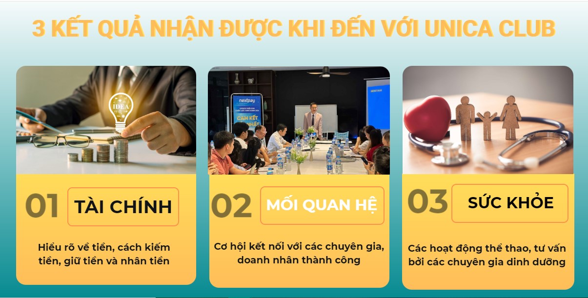 Mục đích thành lập cộng đồng Unica Club