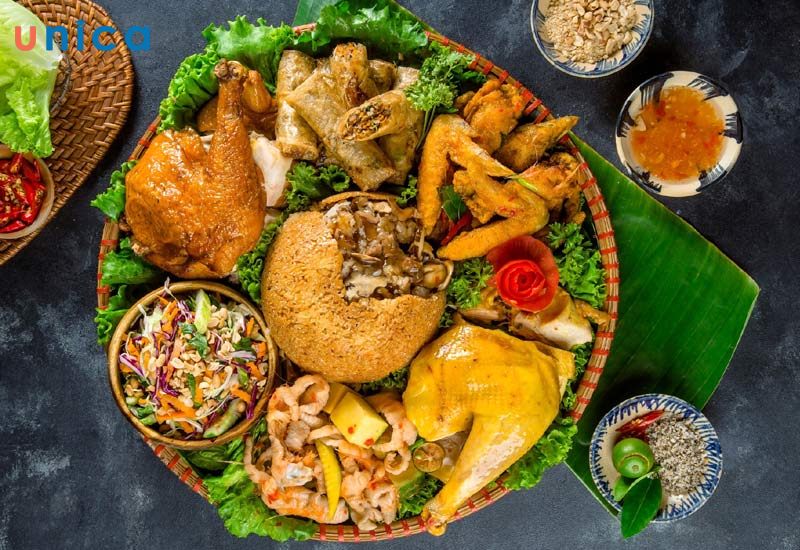 Gà mẹt 7 món