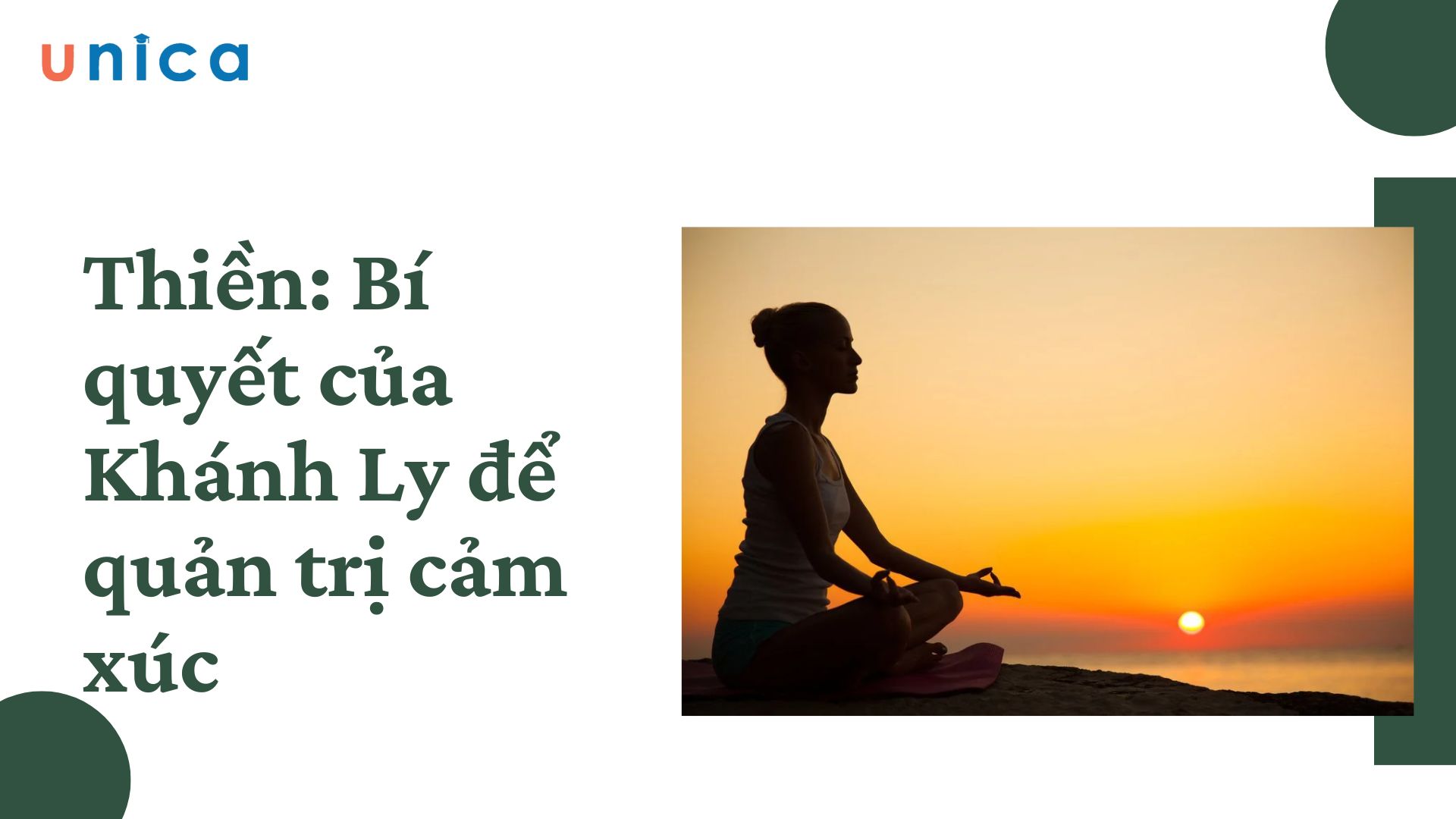 Thiền: Bí quyết của Khánh Ly để quản trị cảm xúc