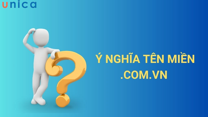 Tên miền .com.vn khẳng định rõ ràng bạn là một doanh nghiệp thương mại tại Việt Nam