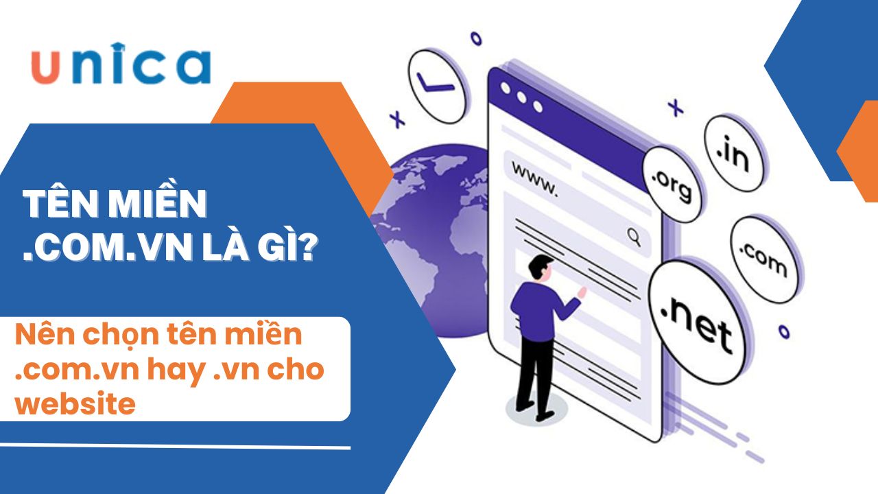 Tên miền .com.vn là gì? Nên chọn tên miền .com.vn hay .vn