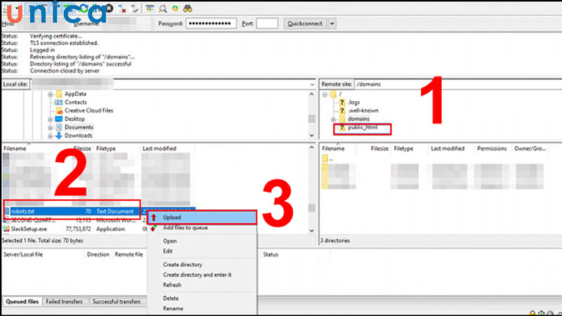 Tạo lập và chỉnh sửa nội dung file robots.txt