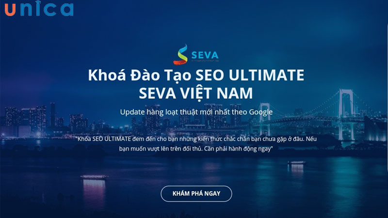 SEVA Việt Nam - cung cấp khoá học SEO toàn diện