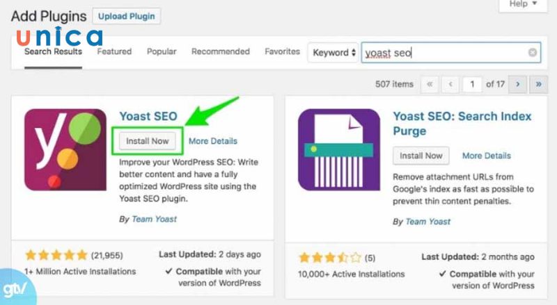 Cài đặt Plugin Yoast SEO