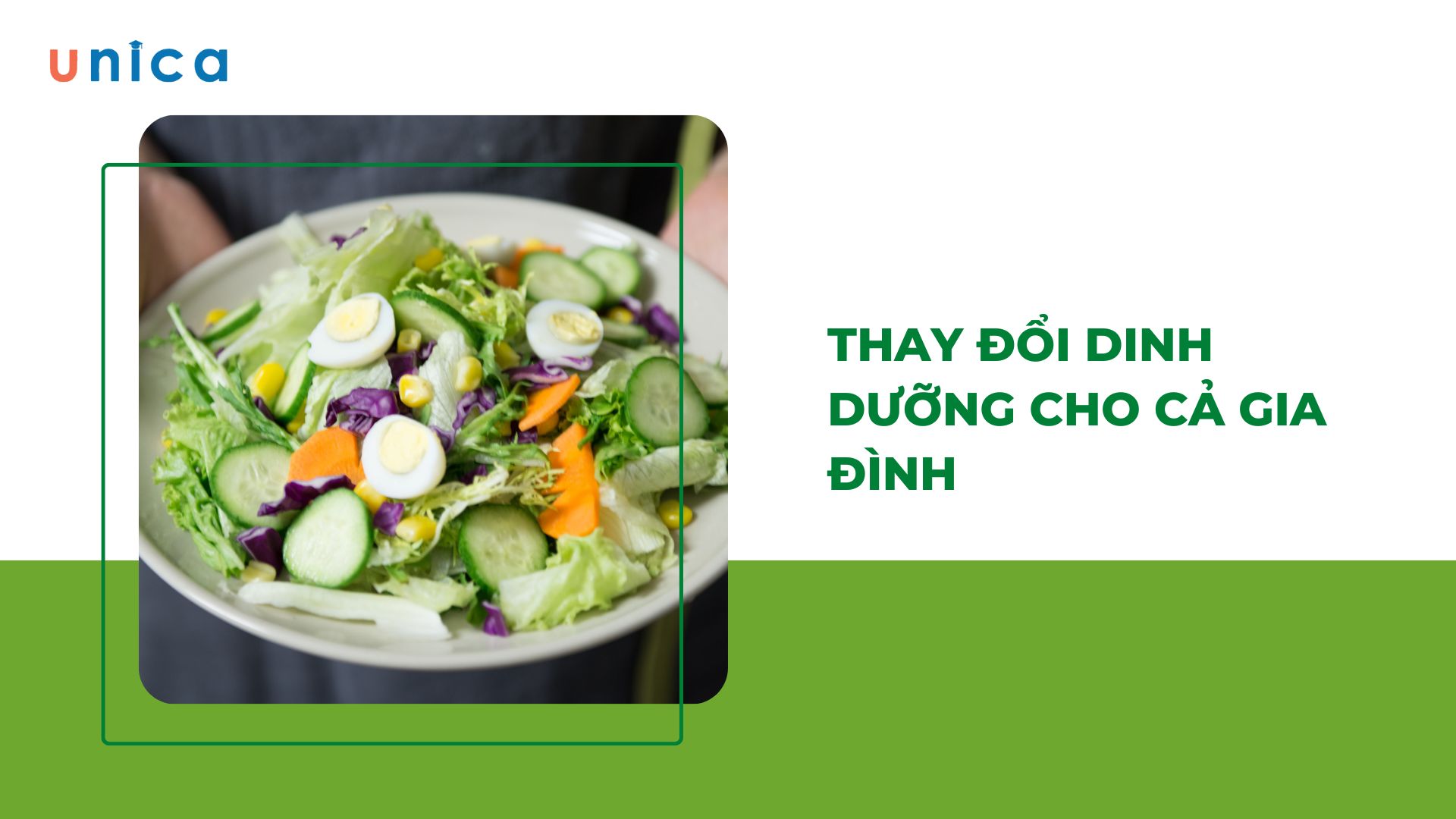 Thay đổi dinh dưỡng cho cả nhà
