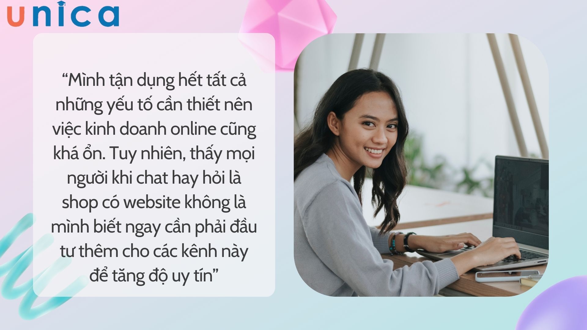 Thiết kế website bán hàng giúp tăng độ uy tín cho thương hiệu