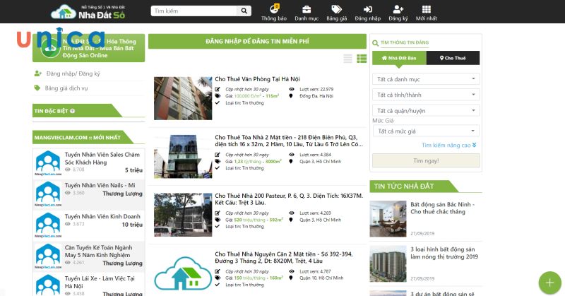 Nhadatso.com sở hữu một đội ngũ nhân viên vô cùng chuyên nghiệp