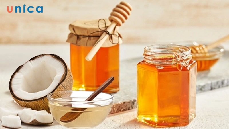 Mặt nạ mật ong và dầu dừa trị viêm da