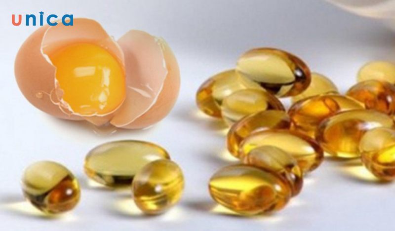 Mặt nạ lòng đỏ trứng gà và vitamin E