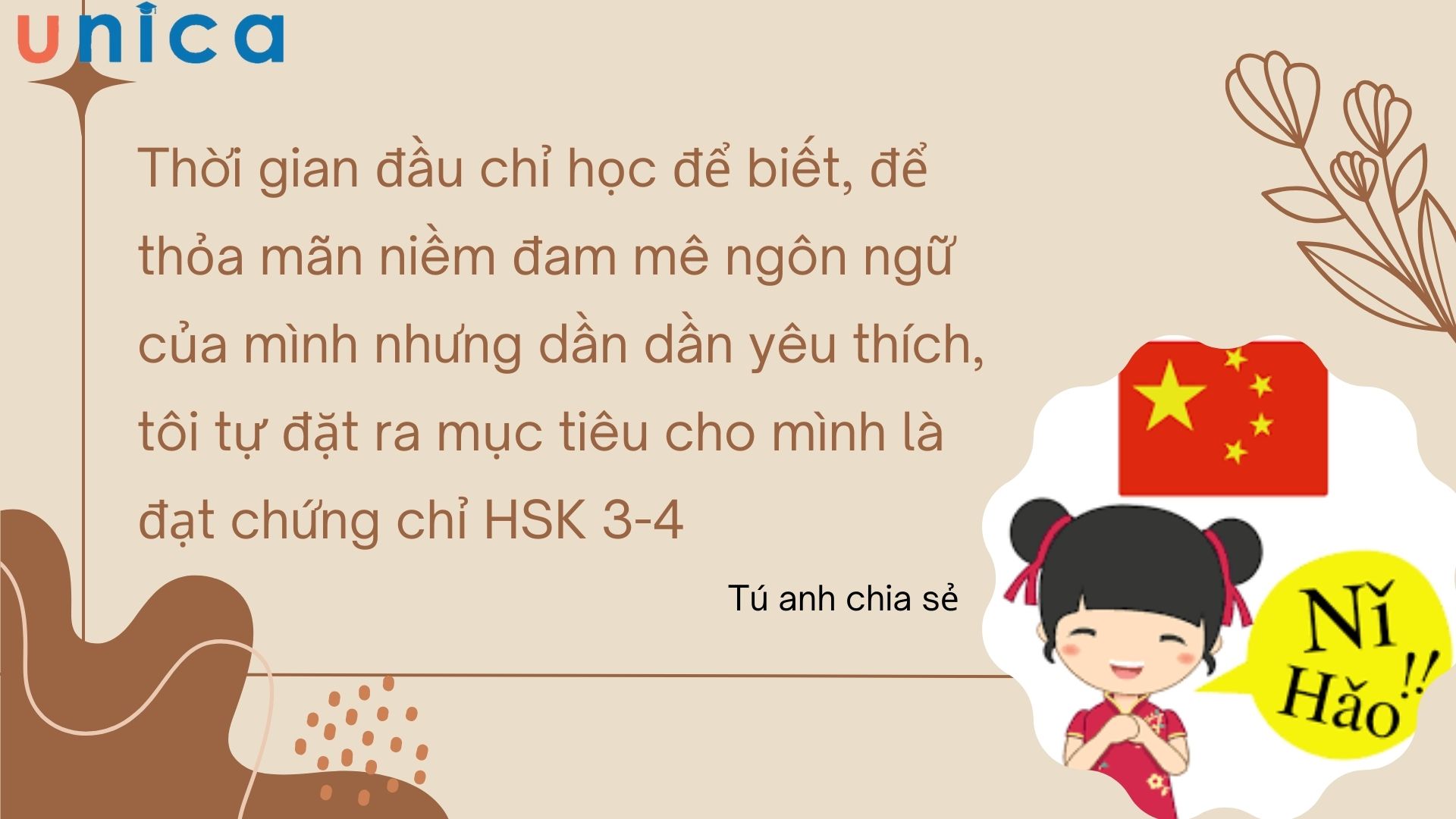 Xác định rõ mục tiêu từ đầu là theo học tiếng trung