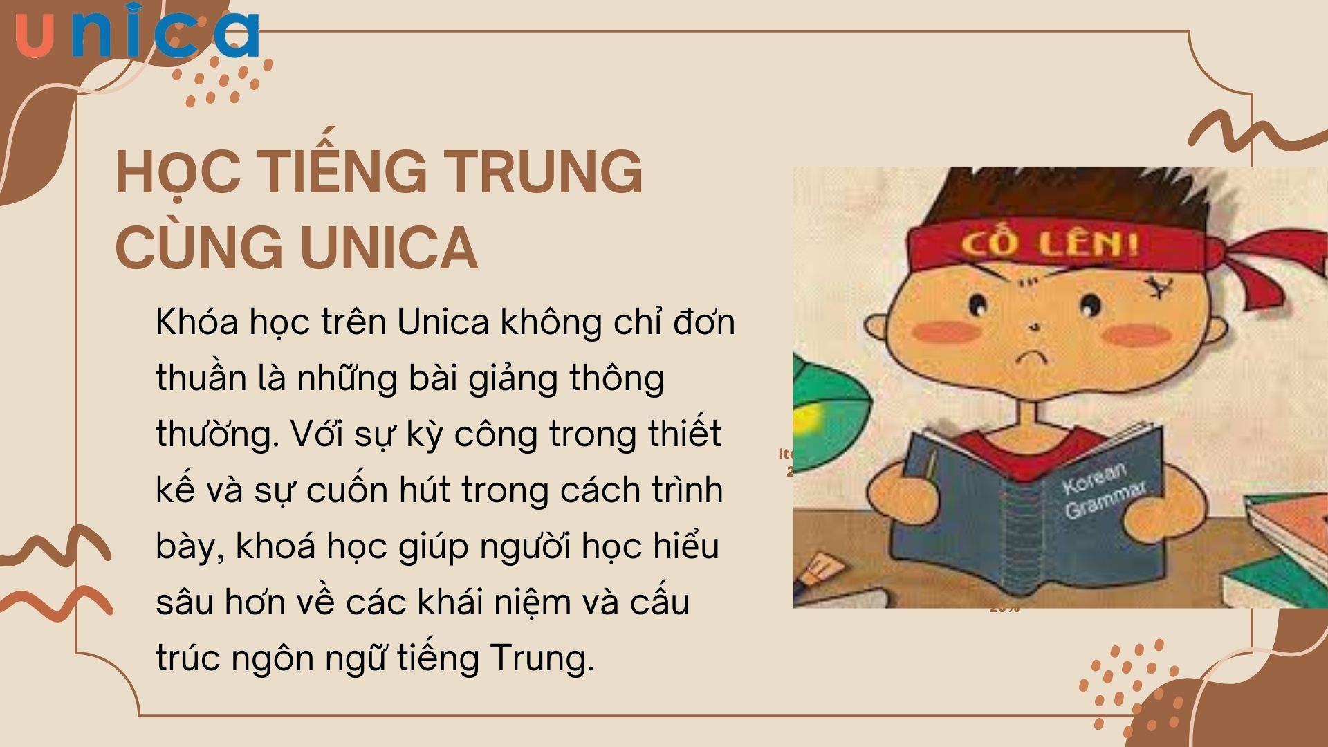 Lợi ích khi học khoá tiếng trung trên Unica