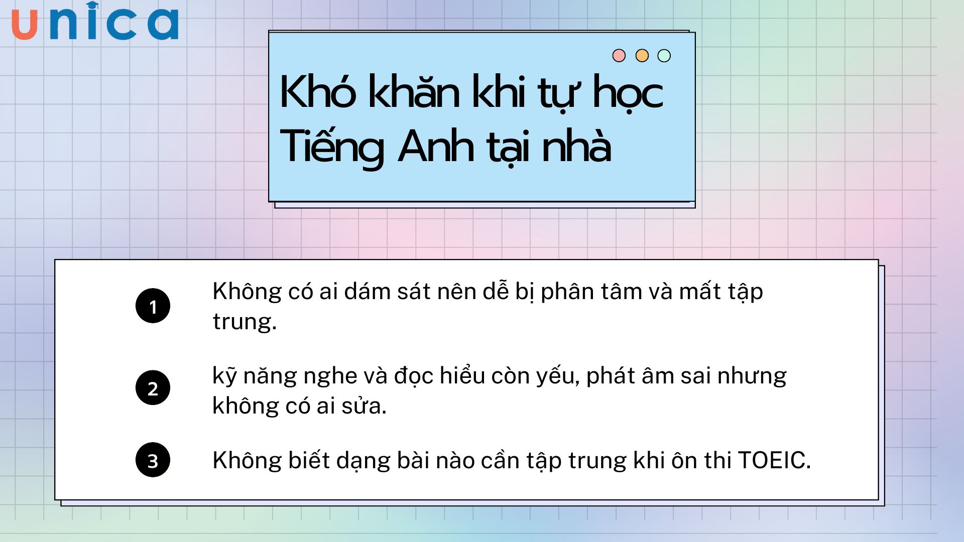 Khó khăn khi tự học TOEIC tại nhà