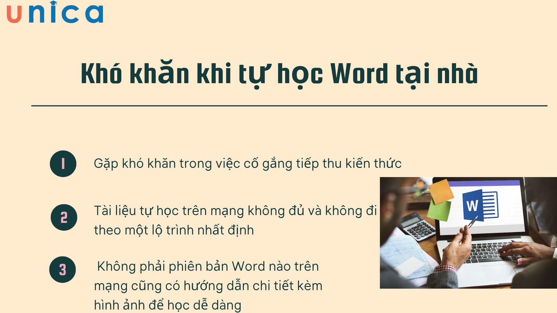 Khó khăn khi tự học word trên mạng internet