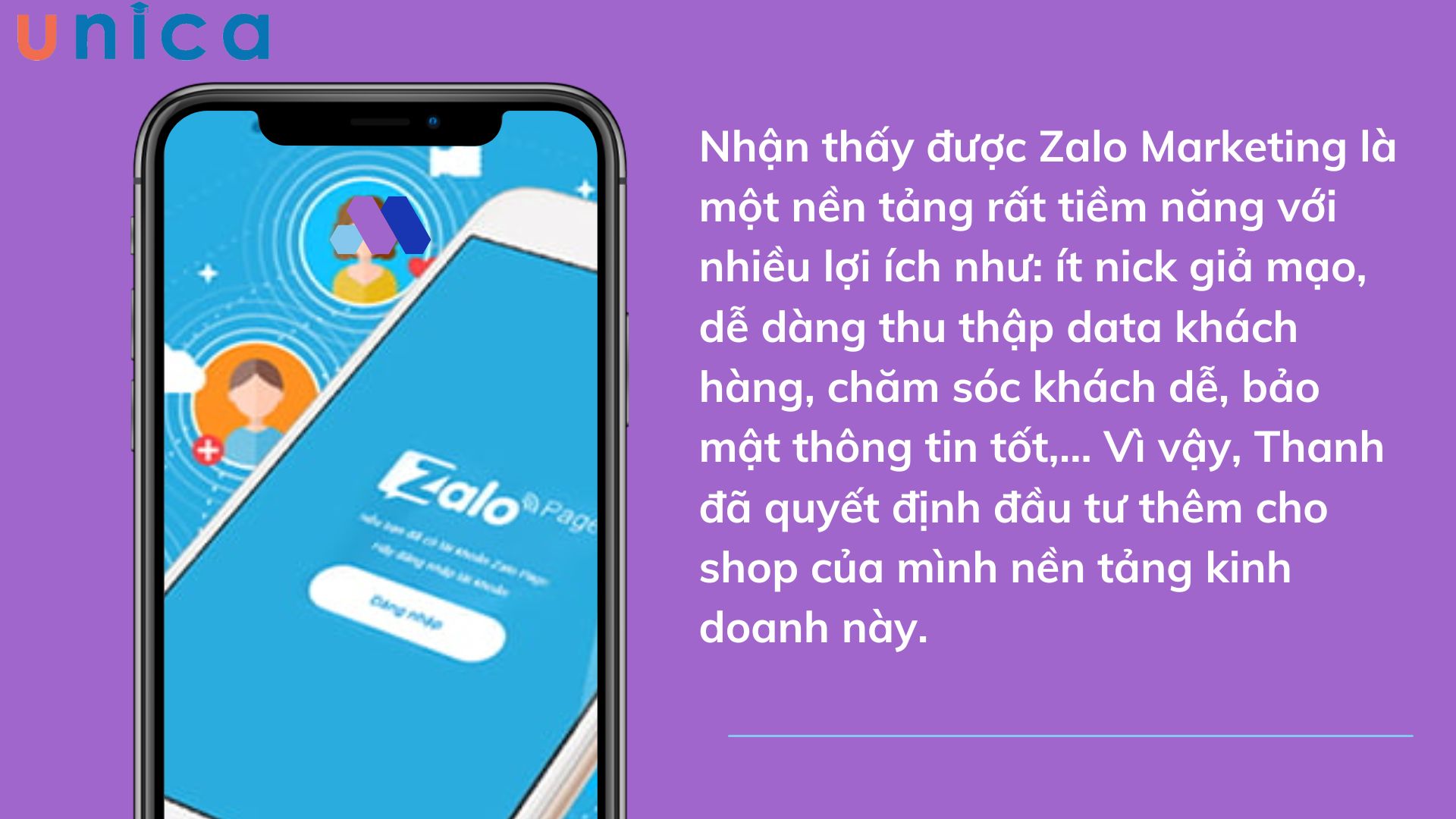 Lựa chọn kênh Zalo Marketing với mong muốn cải thiện hiệu quả kinh doanh online