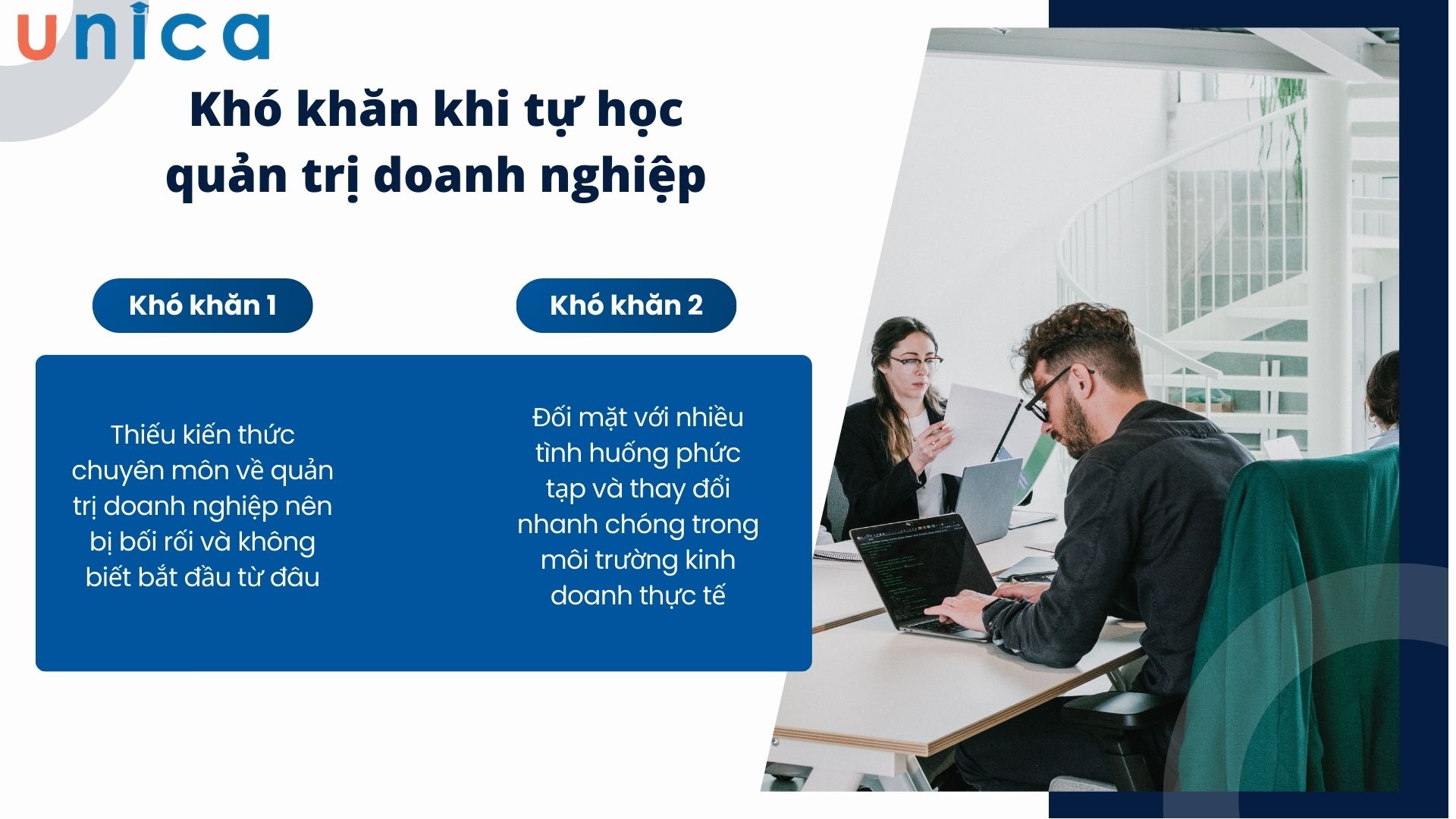 Khó khăn khi tự học quản trị doanh nghiệp