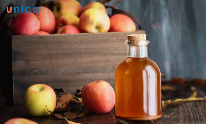 Xóa sạch vết thâm do mụn từ giấm táo
