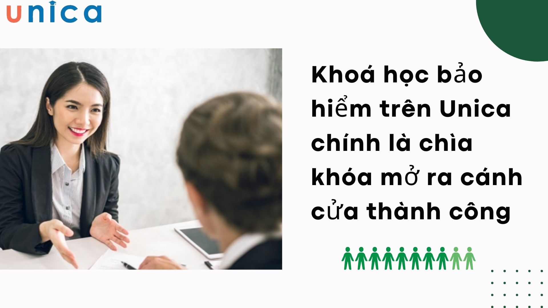 Khoá học bảo hiểm trên Unica