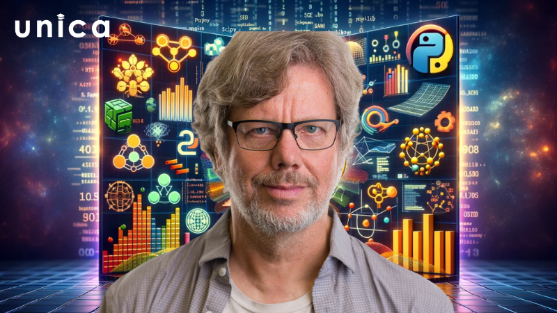 Guido Van Rossum là một lập trình viên Hà Lan đã tạo ra Python vào năm 1991 