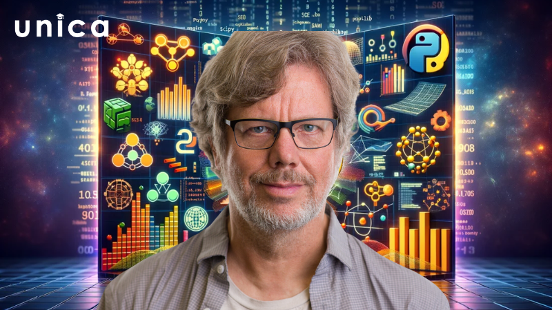 Guido Van Rossum là một lập trình viên Hà Lan đã tạo ra Python vào năm 1991