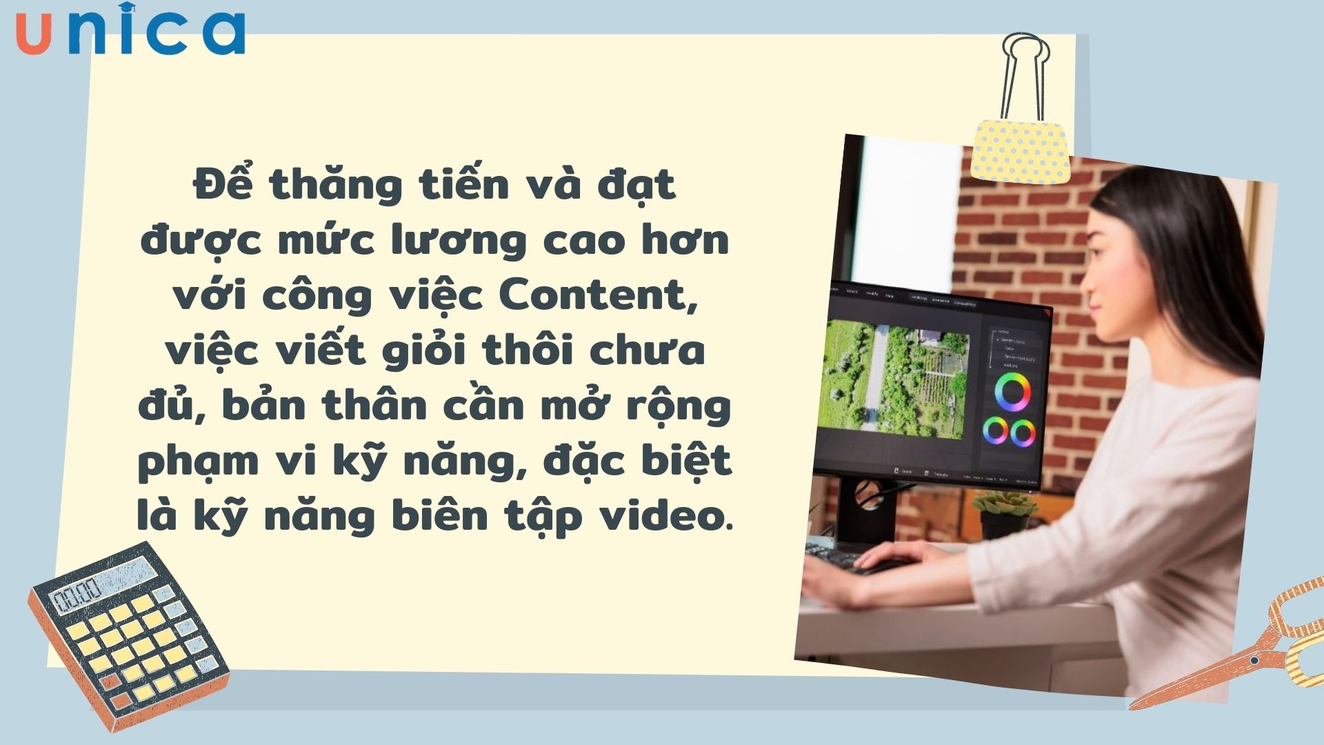 Content cần học thêm kỹ năng biên tập video để dễ thăng tiến trong công việc