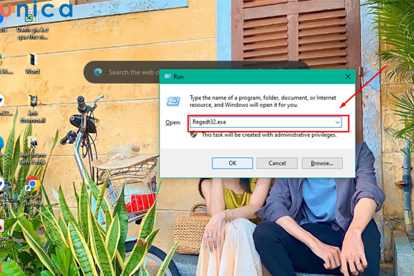 Dùng lệch Regedt32.exe khắc phục lỗi Word không mở được