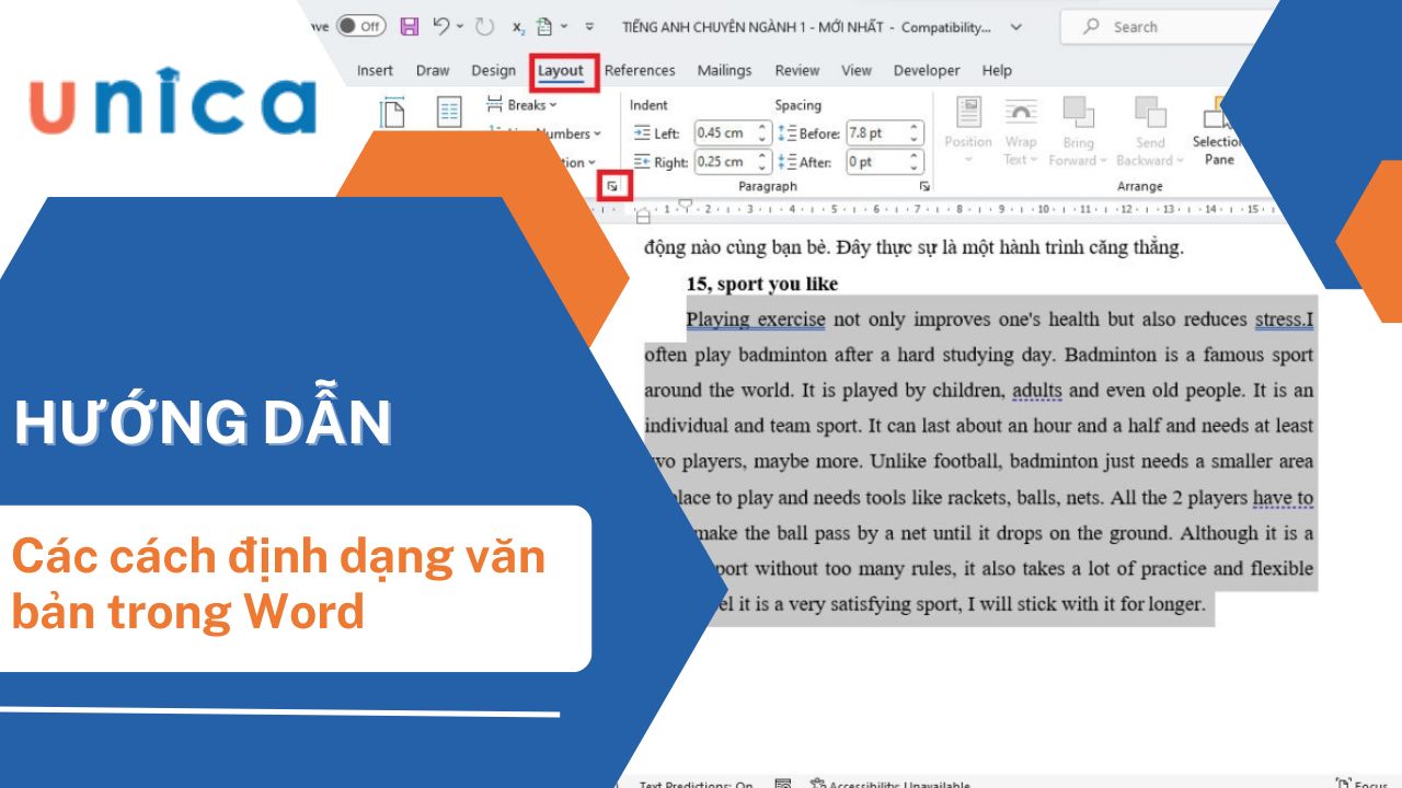 Cách định dạng văn bản trong Word để có một file đúng xác chuẩn