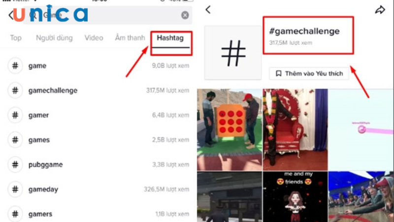 Dùng thêm hastag cho video dễ lên xu hướng